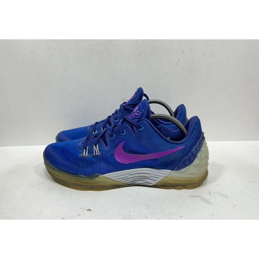Nike Zoom Kobe Venomenon 5 Vivid Purple Blue 749884-454 Men's Size 9.5 Shoes